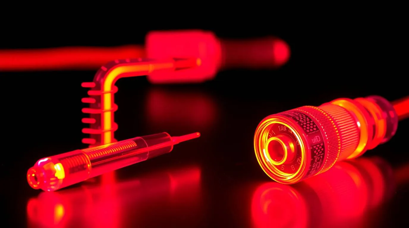 سنسورهای دمایی ترموکوپل و PT100 صنعتی در کنار المنت حرارتی